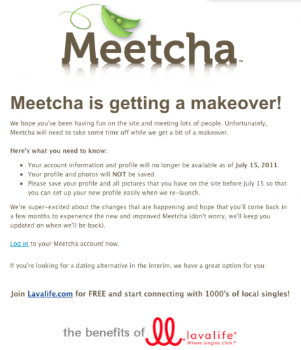 Meetcha acquired by Lavalife